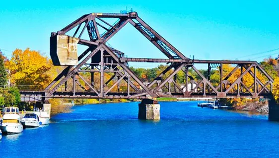 image of bridge and boats in north tonawanda | Craftology WNY Website Designer and Web Development